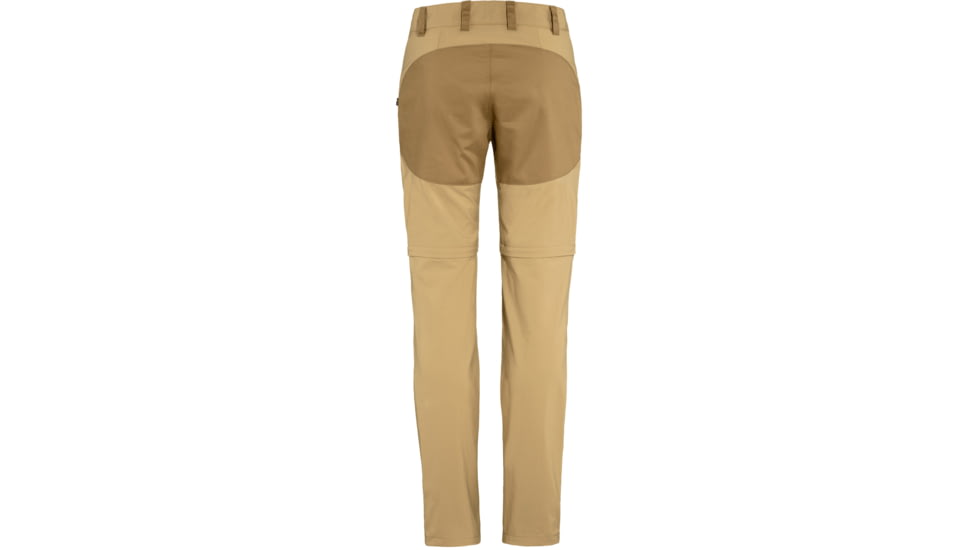 Fjallraven Abisko Midsummer Zip Off Trousers - Womens, Dune Beige/Buckwheat Brown, 46/R, F14200152-196-232-46/R