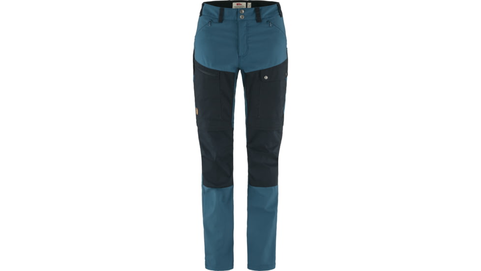 Fjallraven Abisko Midsummer Zip Off Trousers - Womens, Indigo Blue/Dark Navy, 48/R, F14200152-534-555-48/R
