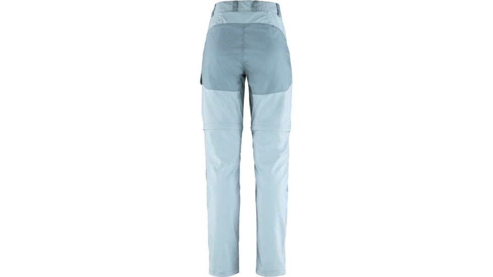 Fjallraven Abisko Midsummer Zip Off Trousers - Womens, Mineral Blue-Clay Blue, 40, F89834-562-563-40