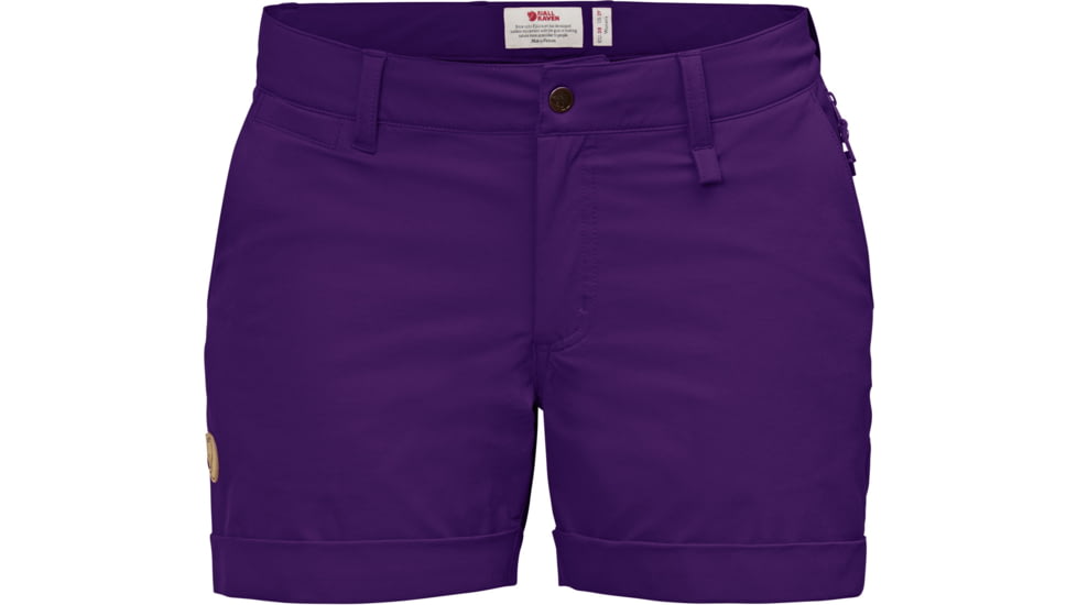 Fjallraven Abisko Stretch Shorts - Women's-Purple-EU 42