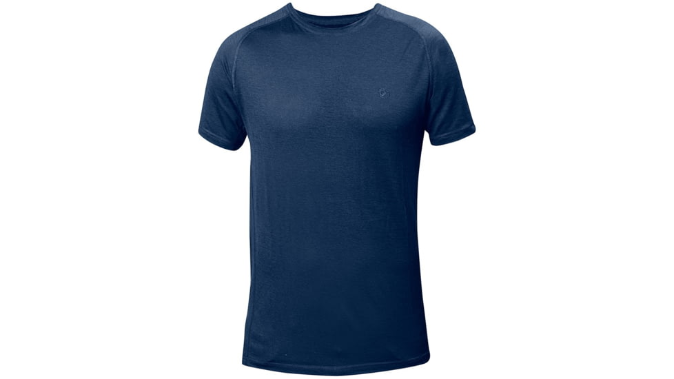 Fjallraven Abisko Trail T-Shirt - Men's-Blueberry-Small