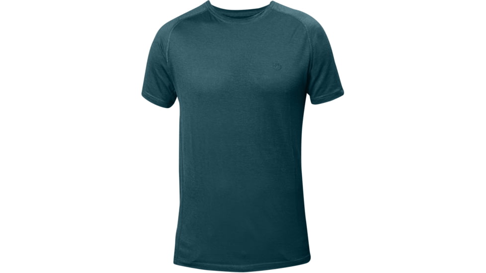 Fjallraven Abisko Trail T-Shirt - Men's-Glacier Green-Small