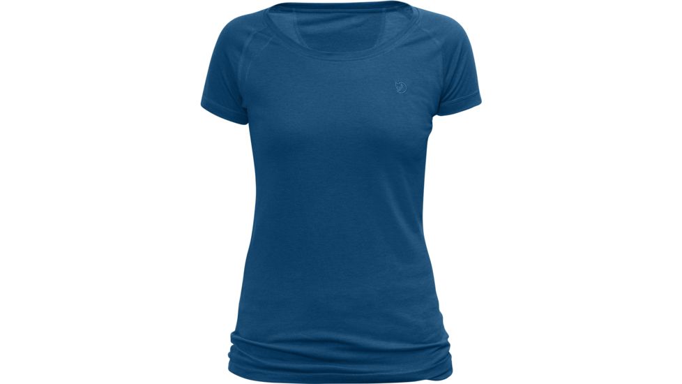 Fjallraven Abisko Trail T-Shirt - Women's-Lake Blue-X-Large