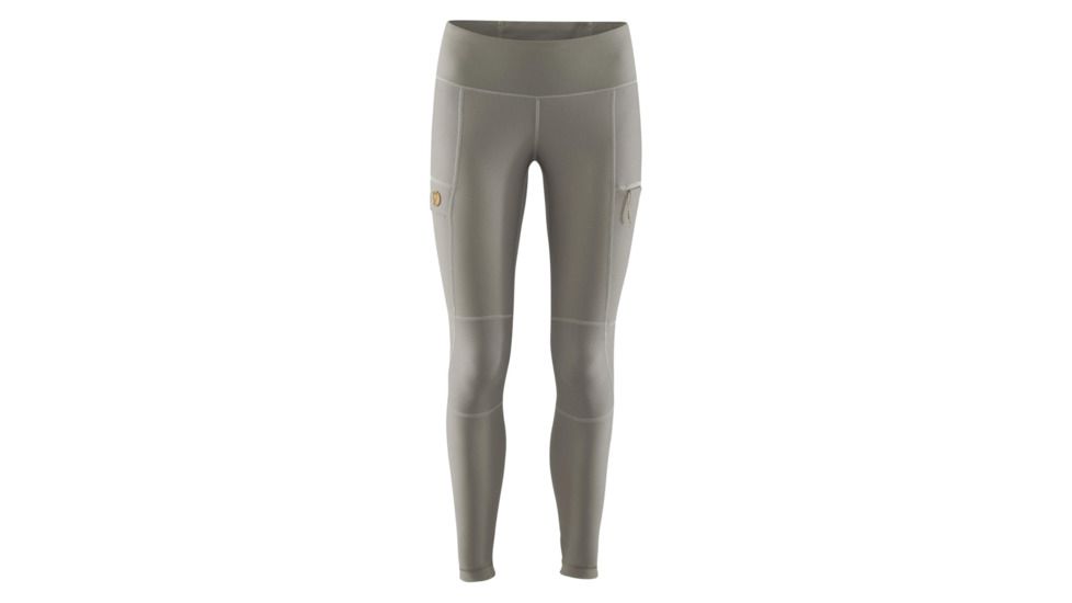 Fjallraven Abisko Trail Tights - Women's, Grey, Small, F89758-020-S