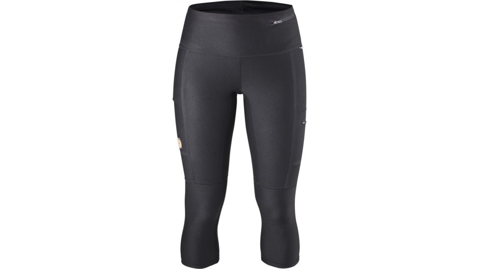 Fjallraven Abisko Trekking Tights 3/4 Tights Womens, Black, XXS F89781-550-XXS