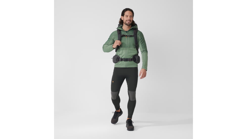 Fjallraven Abisko Trekking Tights Pro - Mens, Black-Iron Grey, Extra Small, F84772-550-048-XS