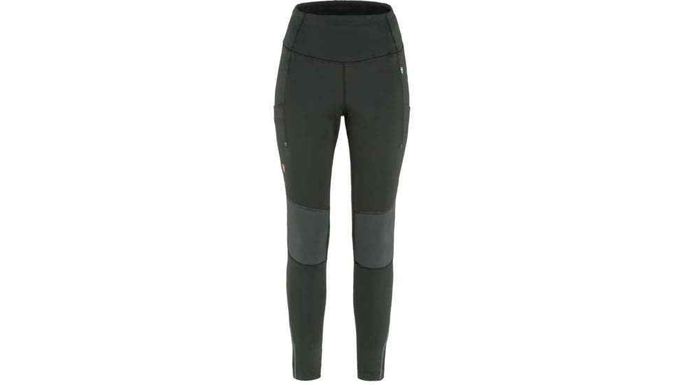 Fjallraven Abisko Varm Trekking Tights - Womens, Black-Iron Grey, Small, F84790-550-048-S
