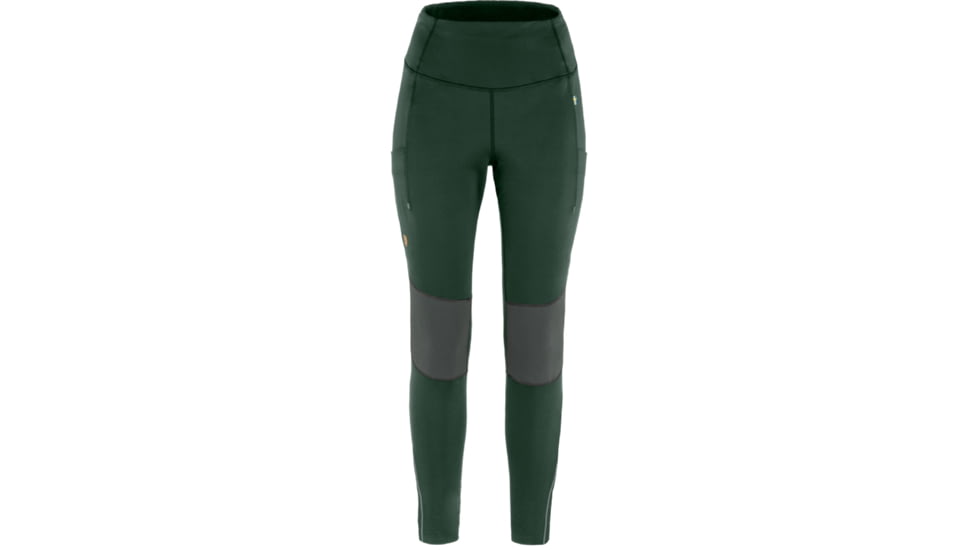 Fjallraven Abisko Varm Trekking Tights - Womens, Deep Patina/Iron Grey, Extra Large, F84790-679-048-XL