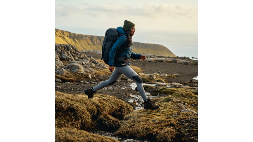 Fjallraven Abisko Varm Trekking Tights - Womens, Flint Grey-Iron Grey, Extra Small, F84790-055-048-XS
