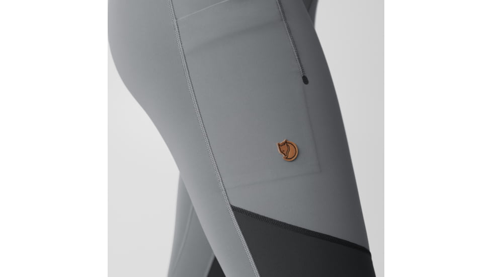 Fjallraven Abisko Varm Trekking Tights - Womens, Flint Grey-Iron Grey, Extra Small, F84790-055-048-XS