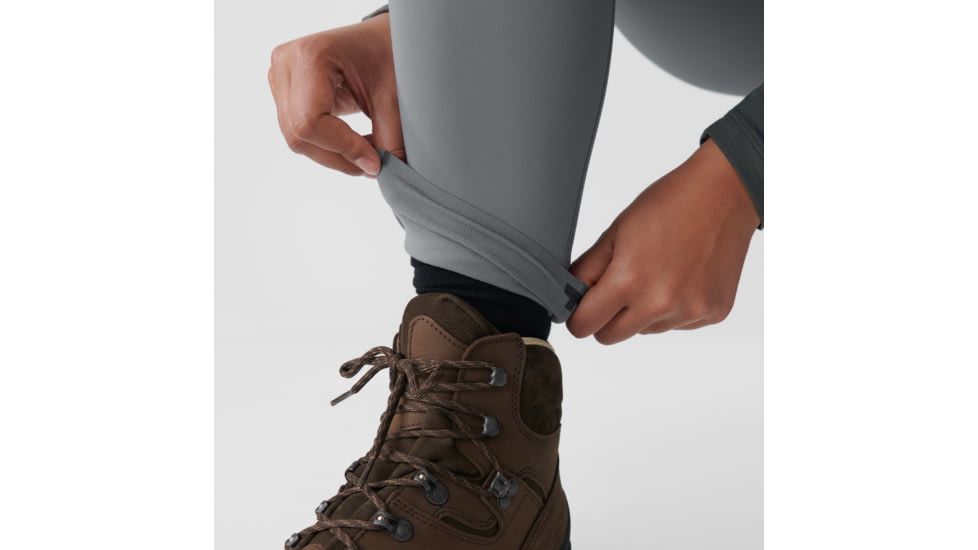 Fjallraven Abisko Varm Trekking Tights - Womens, Flint Grey-Iron Grey, Extra Small, F84790-055-048-XS