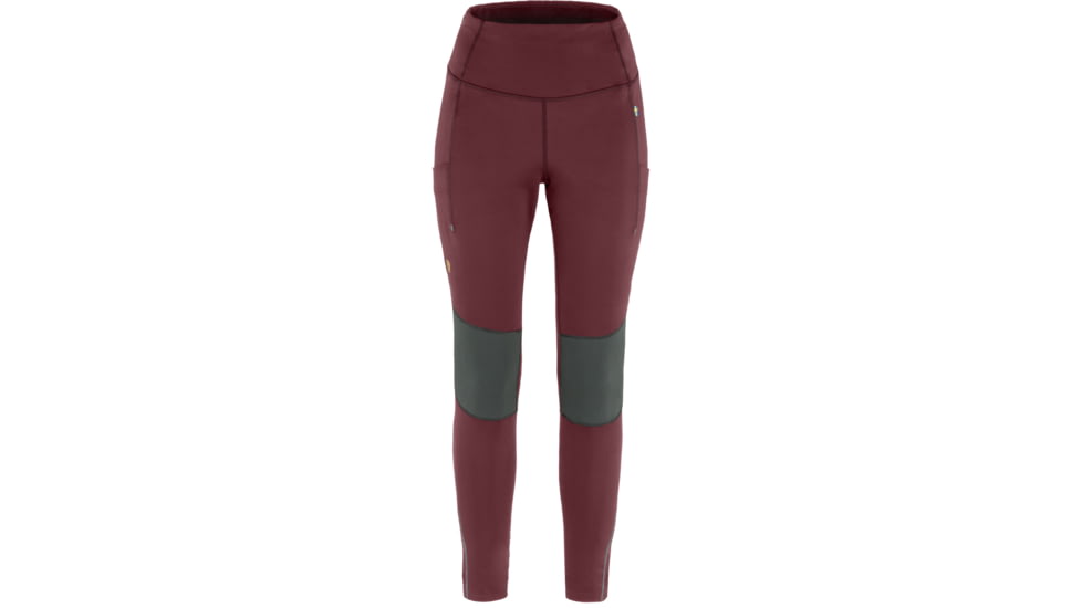 Fjallraven Abisko Varm Trekking Tights - Womens, Port-Iron Grey, Medium, F84790-357-048-M