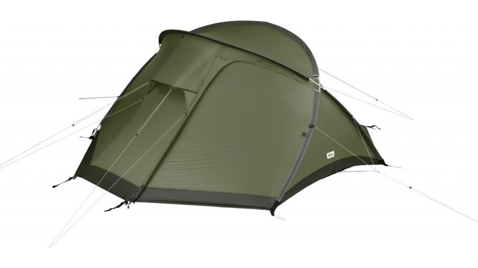 Fjallraven Abisko View 2 Tent, Pine Green, One Size, F53402-616-One Size