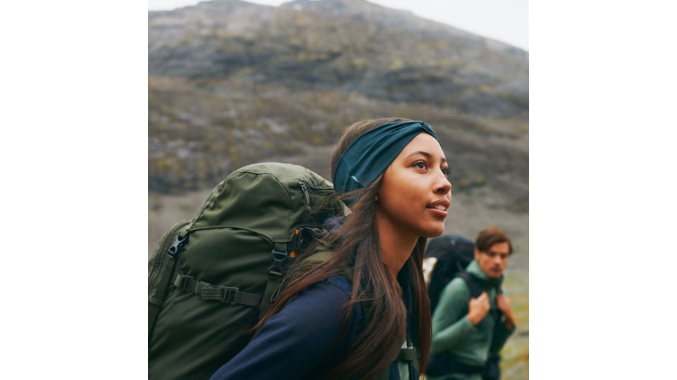 Fjallraven Abisko Wool Headband, Dark Navy, One Size, F84782-555-OneSize