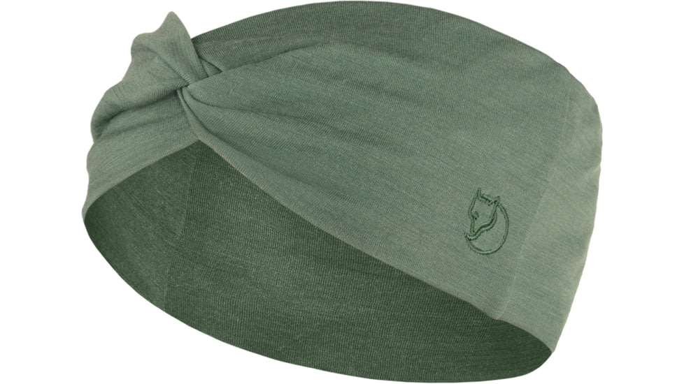 Fjallraven Abisko Wool Headband, Patina Green, One Size, F84782-614-OneSize
