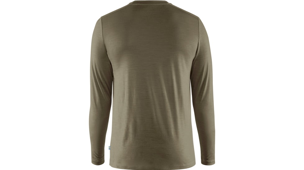 Fjallraven Abisko Wool LS - Mens, Light Olive, 2XL, F87194-622-XXL