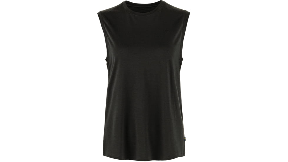 Fjallraven Abiskoool Tank Top - Womens, Black, 2XS, F84781-550-XXS