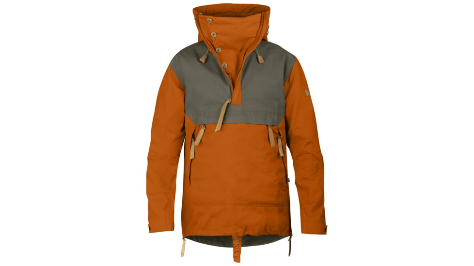 Fjallraven Anorak No. 8 - Men's-Burnt Orange-Small