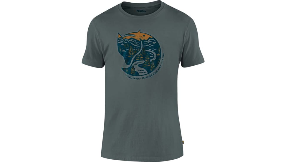 Fjallraven Arctic Fox T-Shirt - Mens, Dusk, Small, F87220-42-S