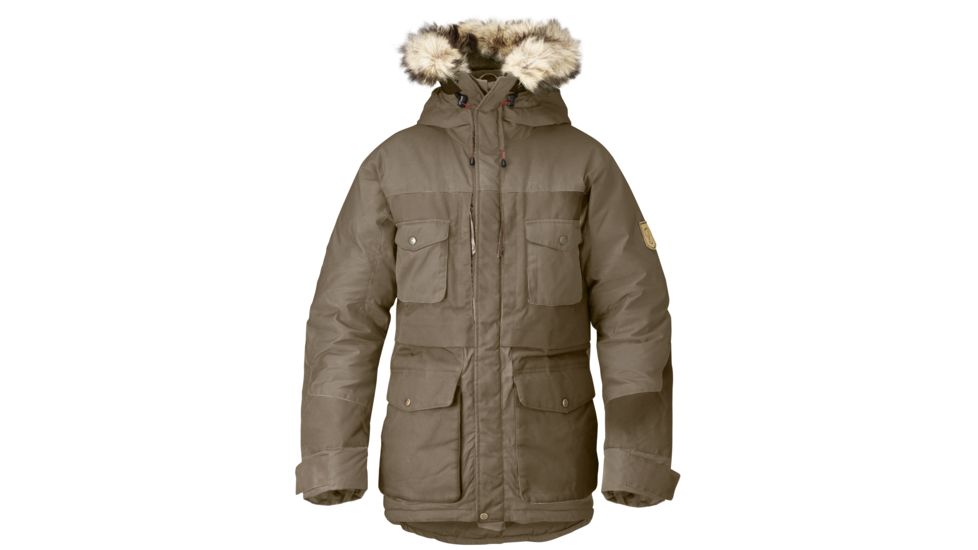 Fjallraven Arktis Parka - Mens-Taupe-Medium