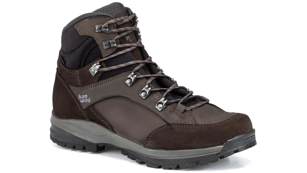 Hanwag Banks SF Extra GTX Boots - Mens, Mocca/Asphalt, 13 US, H203100-566064-12