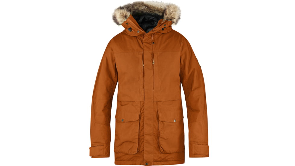 Fjallraven Barents Parka - Mens, Autumn Leaf, Medium, F81335-215-M