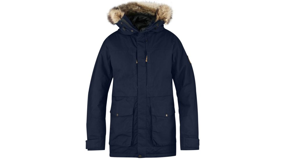 Fjallraven Barents Parka - Men's, Dark Navy, Large, FJR0180-DARK-NAVY-LARGE