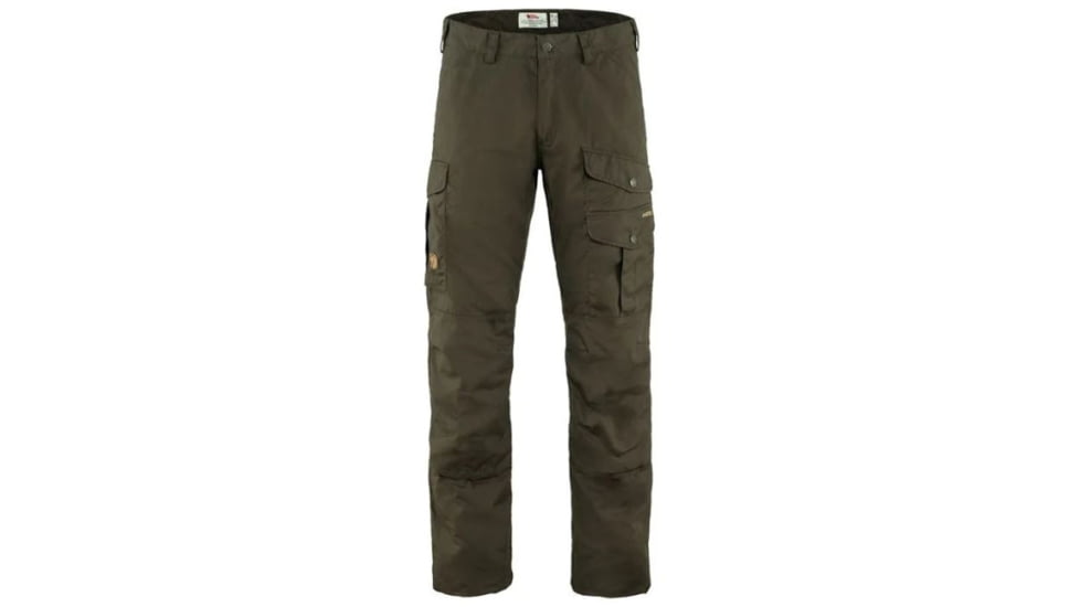 Fjallraven Barents Pro Trousers - Men's, Dark Olive, 48 Waist, Long Length, F81761-633-633-48