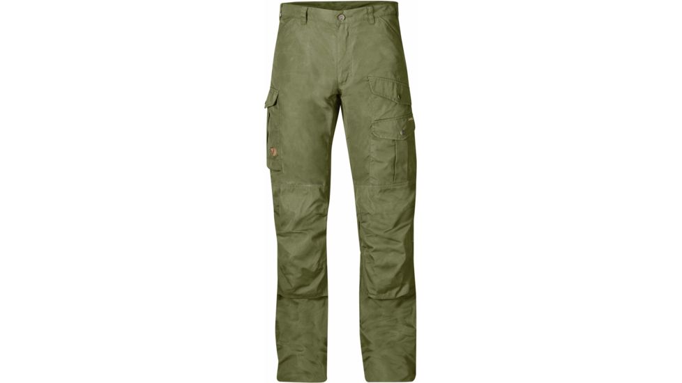 Fjallraven Barents Pro Trousers - Men's-Green/Green-Regular Inseam-EU 46