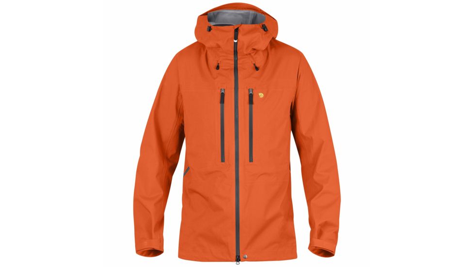 Fjallraven Bergtagen Eco-Shell Jacket - Men's, Hokkaido Orange, XS, F83983-208-XS