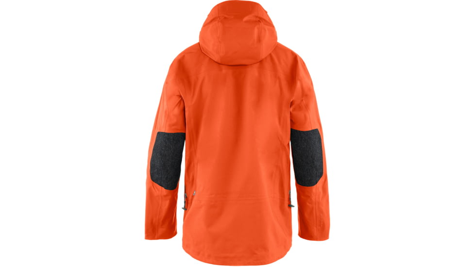 Fjallraven Bergtagen Eco-Shell Jacket - Mens, Hokkaido Orange, Small, F86621-208-S