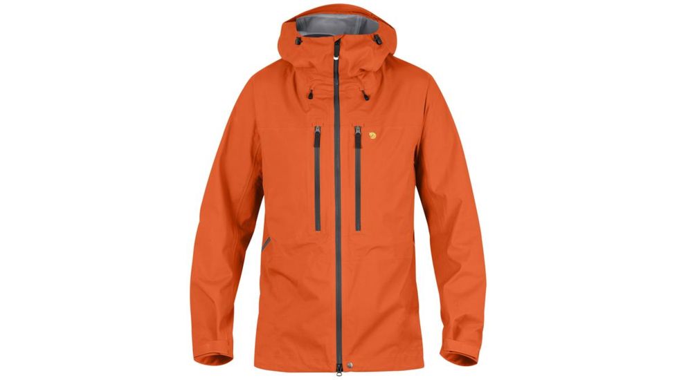 Fjallraven Bergtagen Eco-Shell Jacket - Men's, Hokkaido Orange, Large, F83983-208-L