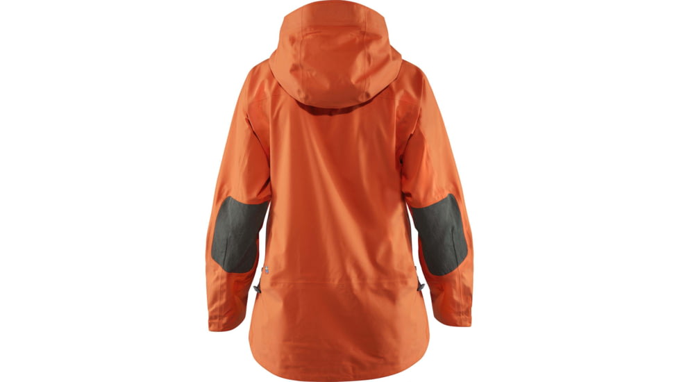 Fjallraven Bergtagen Eco-Shell Jacket - Womens, Hokkaido Orange, Extra Small, F89863-208-XS