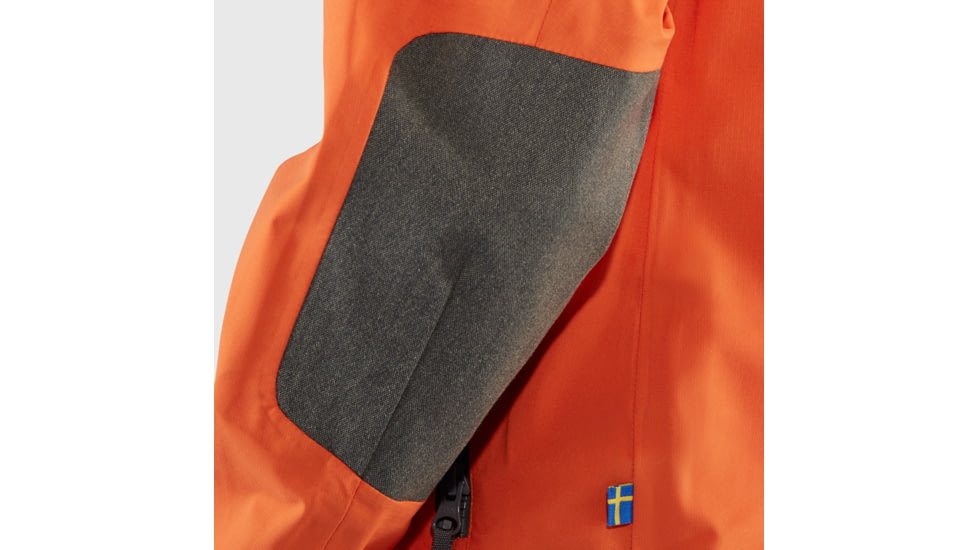 Fjallraven Bergtagen Eco-Shell Jacket - Womens, Hokkaido Orange, Small, F86631-208-S