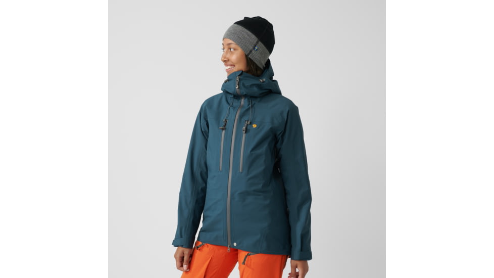 Fjallraven Bergtagen Eco-Shell Jacket - Womens, Mountain Blue, Extra Small, F86631-570-XS
