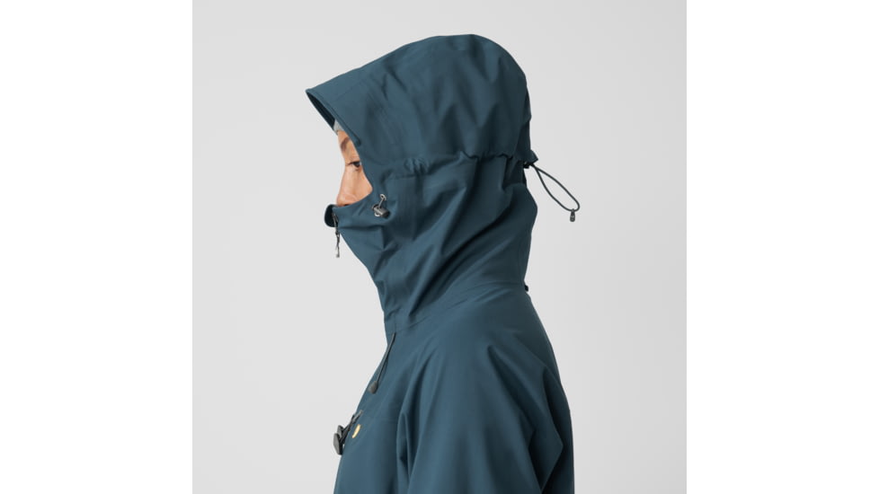Fjallraven Bergtagen Eco-Shell Jacket - Womens, Mountain Blue, Extra Small, F86631-570-XS