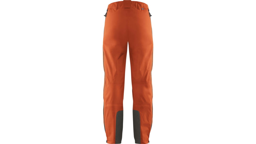 Fjallraven Bergtagen Eco-Shell Trousers - Womens, Hokkaido Orange, 36 EU, F89867-208-36