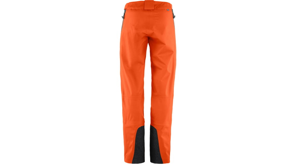 Fjallraven Bergtagen Eco-Shell Trousers - Womens, Hokkaido Orange, 48, F86632-208-48