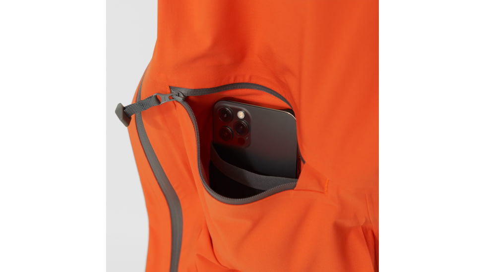 Fjallraven Bergtagen Eco-Shell Trousers - Womens, Hokkaido Orange, 48, F86632-208-48