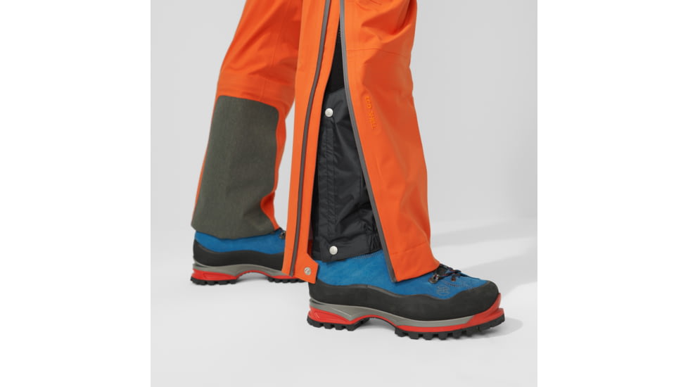 Fjallraven Bergtagen Eco-Shell Trousers - Womens, Hokkaido Orange, 48, F86632-208-48