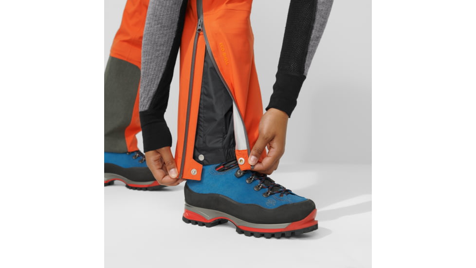 Fjallraven Bergtagen Eco-Shell Trousers - Womens, Hokkaido Orange, 48, F86632-208-48