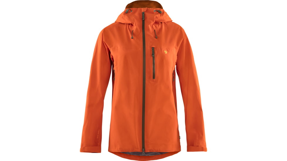 Fjallraven Bergtagen Lite Eco-Shell Jacket - Womens, Hokkaido Orange, Extra Large, F89884-208-XL