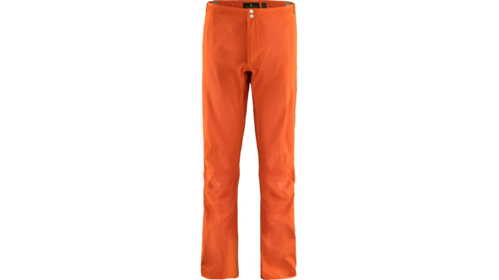 Fjallraven Bergtagen Lite Eco-Shell Trousers - Mens, Hokkaido Orange, 48, F87404-208-48