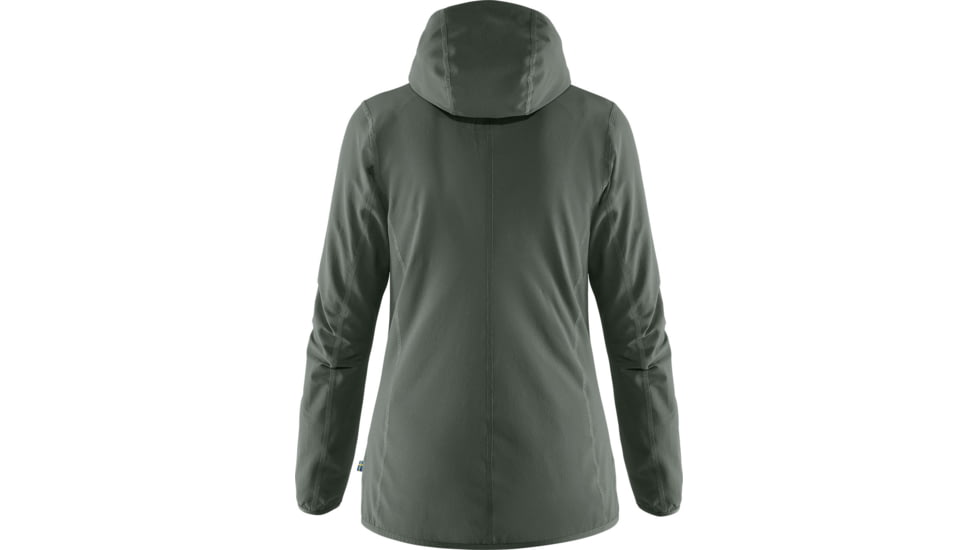 Fjallraven Bergtagen Stretch Half Zip - Womens, Basalt, Small, F89881-050-S