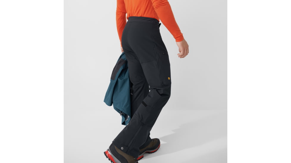Fjallraven Bergtagen Touring Trousers - Mens, Black, 56, Regular, F86129-550-56/R