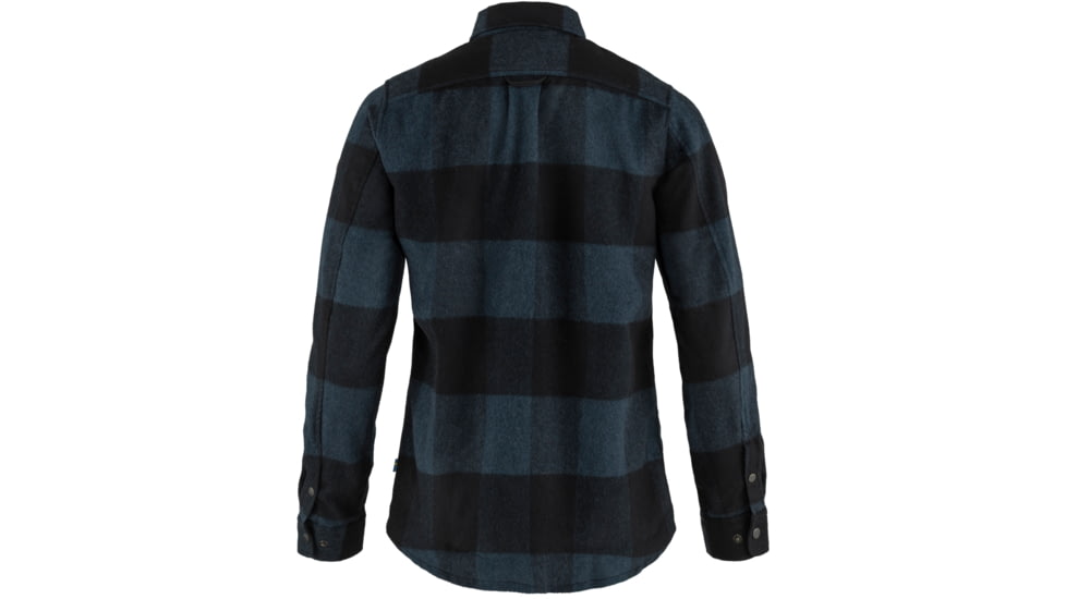 Fjallraven Canada Shirt - Women's, Navy/Black, Medium, F90835-560-550-M