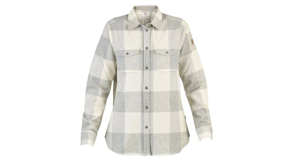 Fjallraven Canada Shirt - Women's, Fog-Chalk White, 2XS, F90835-021-113-XXS