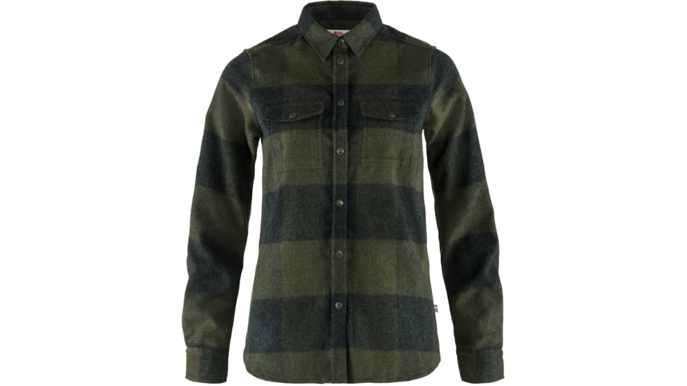 Fjallraven Canada Shirt - Women's, Deep, Large, F90835-662-030-L