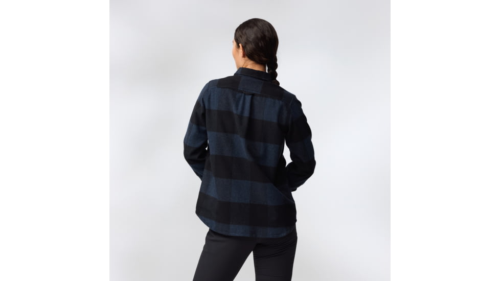 Fjallraven Canada Shirt - Womens, Navy/Black, Extra Small, F90835-560-550-XS