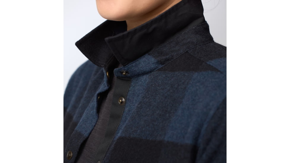 Fjallraven Canada Shirt - Womens, Navy/Black, Extra Small, F90835-560-550-XS